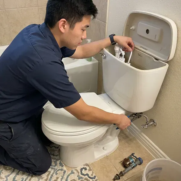 Local toilet repair by GFR Plumbing, Boulder, CO