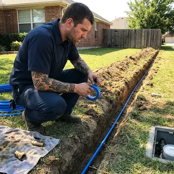 Professional water line replacement, Denver, CO