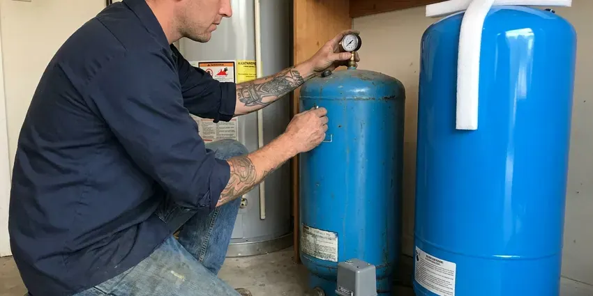 GFR Plumbing technician providing well pump replacement in Denver